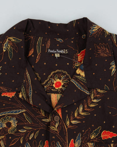 PitheCan Thropus Brown Pattern Shirt - XL