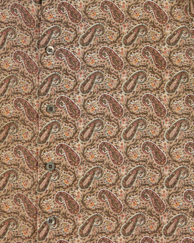 Y2k 00s Le Chateau Paisley Pattern Shirt - S