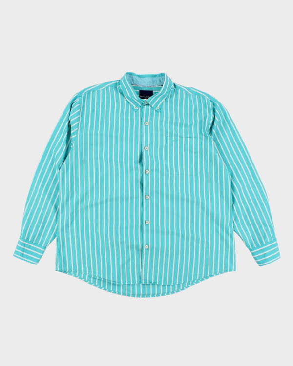 Tommy Bahama Blue Stripe Shirt - XL