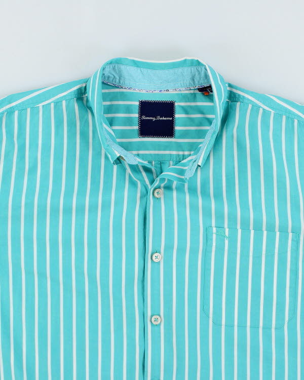 Tommy Bahama Blue Stripe Shirt - XL