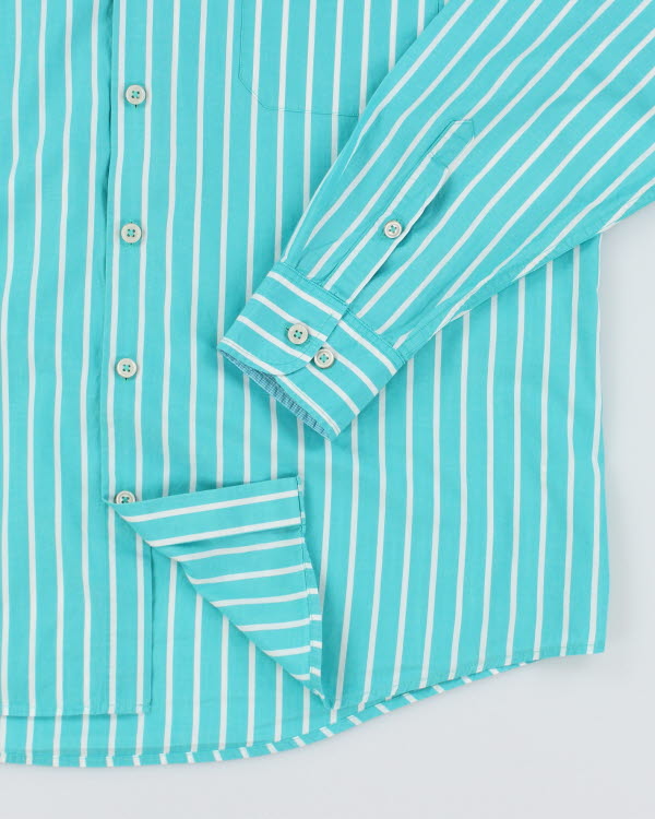 Tommy Bahama Blue Stripe Shirt - XL