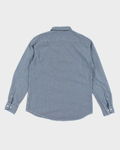 Y2k 00s Espirit Stripe Shirt - L
