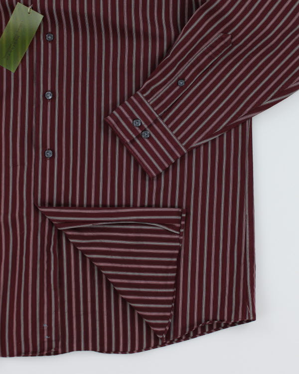 Deadstock BCBG Max Azria Stripe Shirt - L