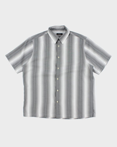 Y2k 00s Alfani Stripe Shirt - M