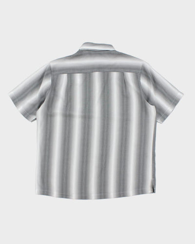 Y2k 00s Alfani Stripe Shirt - M
