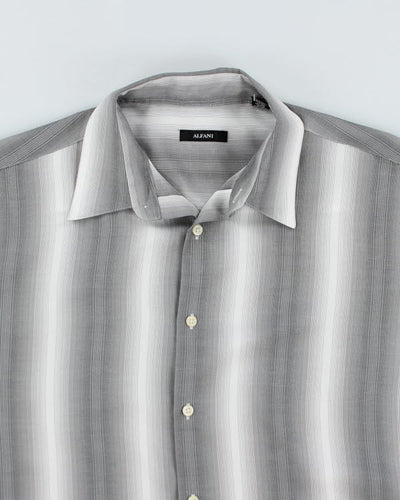 Y2k 00s Alfani Stripe Shirt - M