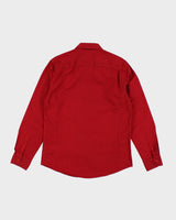 Guess Long Sleeve Red Shirt - L