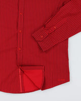 Guess Long Sleeve Red Shirt - L