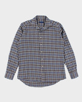 Y2k 00s Etro Check Shirt - M