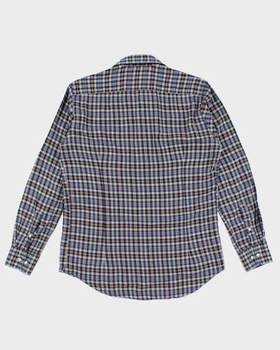 Y2k 00s Etro Check Shirt - M