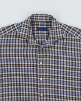Y2k 00s Etro Check Shirt - M