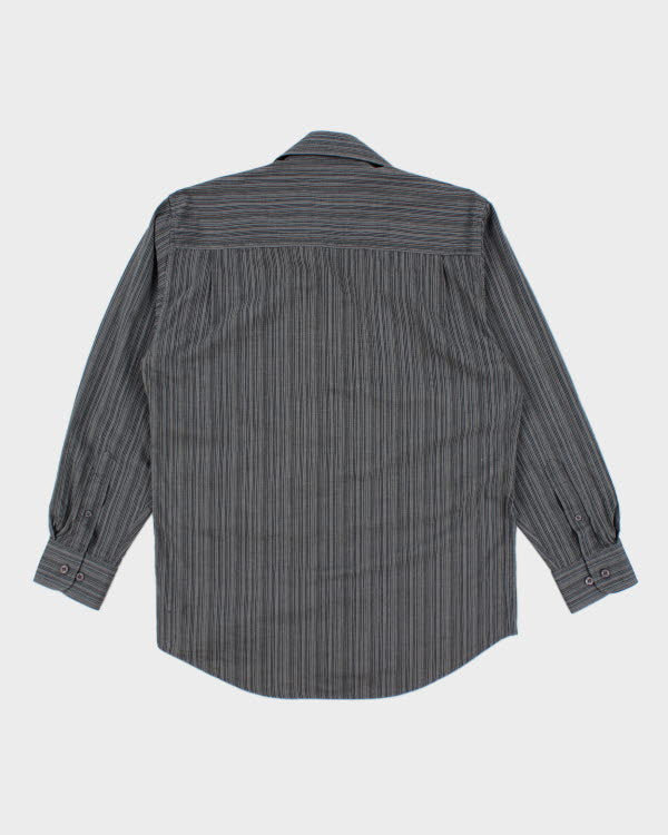 Pierre Cardin Grey Stripe Shirt - S