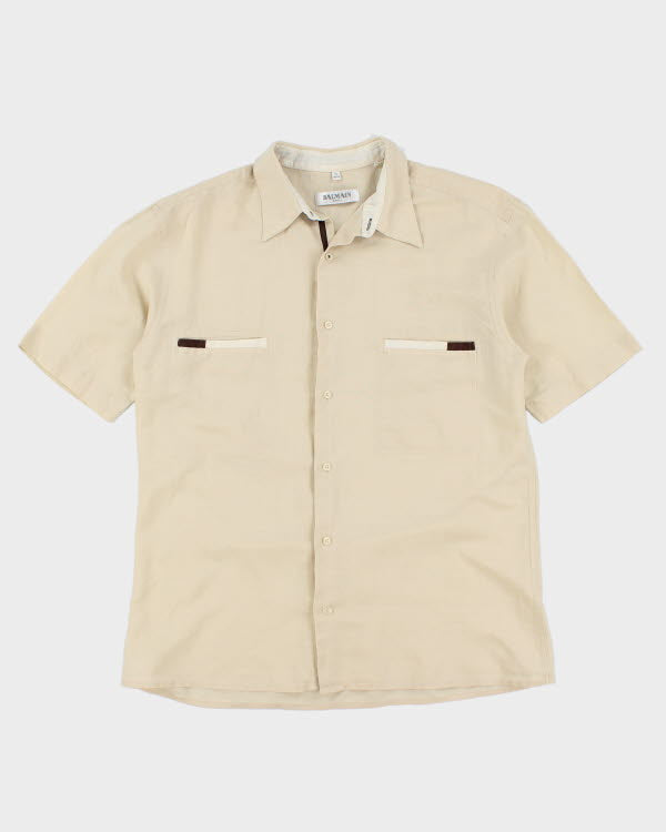 Balmain Short Sleeve Shirt - XL