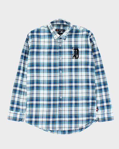 Diesel Embroidered Check Shirt - L