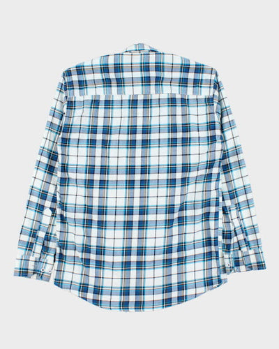 Diesel Embroidered Check Shirt - L