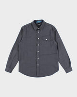 Vintage 2000's Stussy Button Up Long-sleeved Shirt - M