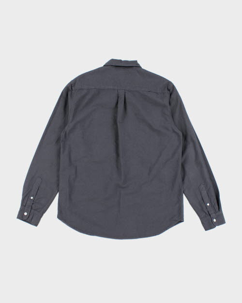 Vintage 2000's Stussy Button Up Long-sleeved Shirt - M