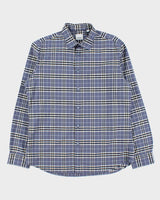 Burberry Blue Check Shirt - L