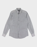 Vintage Dolce &amp; Gabbana Gold Striped Long-sleeved Shirt - M