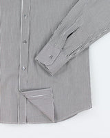 Vintage Dolce &amp; Gabbana Gold Striped Long-sleeved Shirt - M
