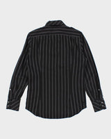 Vintage Y2K Diesel Striped Long-sleeved Shirt - S
