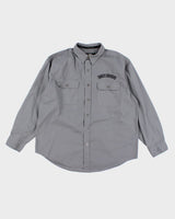 Harley Davidson Embroidered Shirt - XL