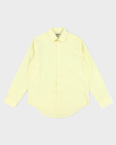 DKNY Yellow Long Sleeve Shirt - L