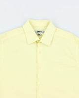DKNY Yellow Long Sleeve Shirt - L