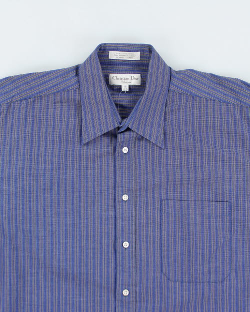 Christian Dior Stripe Long Sleeve Shirt - L