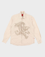 Y2k 00s Esprit Eagle Shirt - XL