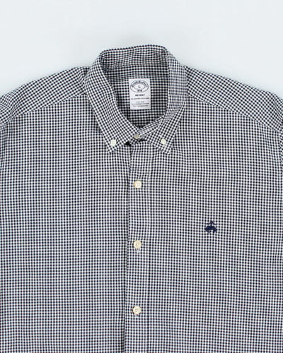Brookes Brother Check Shirt - L