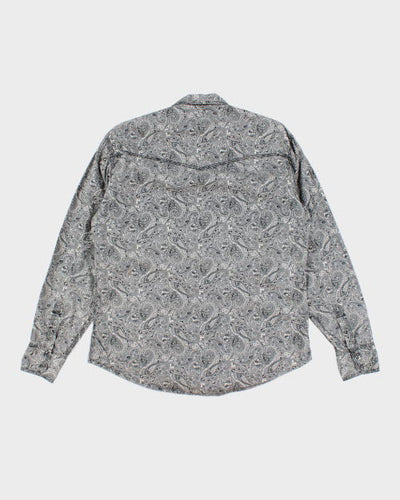 Wrangler Paisley Pattern Shirt - L