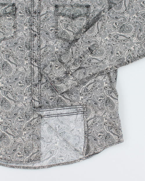 Wrangler Paisley Pattern Shirt - L