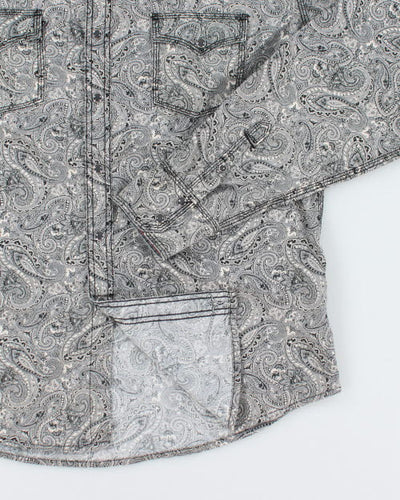 Wrangler Paisley Pattern Shirt - L