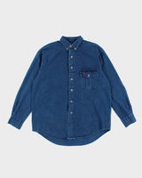 Vintage Ralph Lauren Over Dyed Denim Shirt - S
