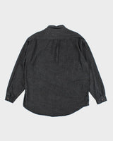 Vintage Levi's Dark Wash Denim Long-sleeved Shirt - L