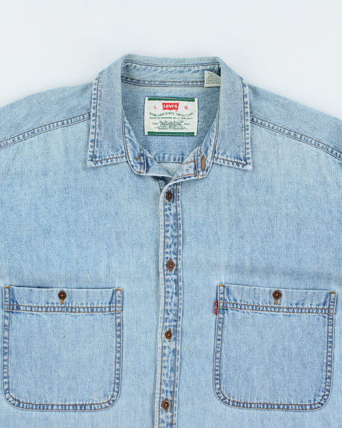 Vintage 2000's Levi's Light Wash Denim Jacket - L