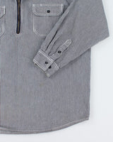 Vintage Heavyweight Quarter Zip Shirt - XL