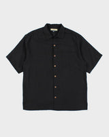 Vintage 90's Tommy Bahama Short Sleeve Silk Shirt - M