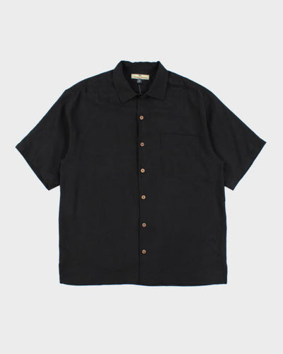 Vintage 90's Tommy Bahama Short Sleeve Silk Shirt - M