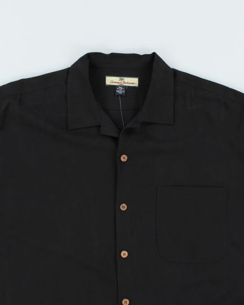 Vintage 90's Tommy Bahama Short Sleeve Silk Shirt - M