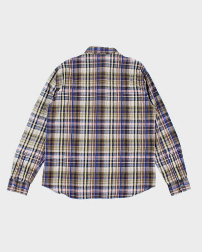 Vintage Armani Exchange Patterned Shirt - L