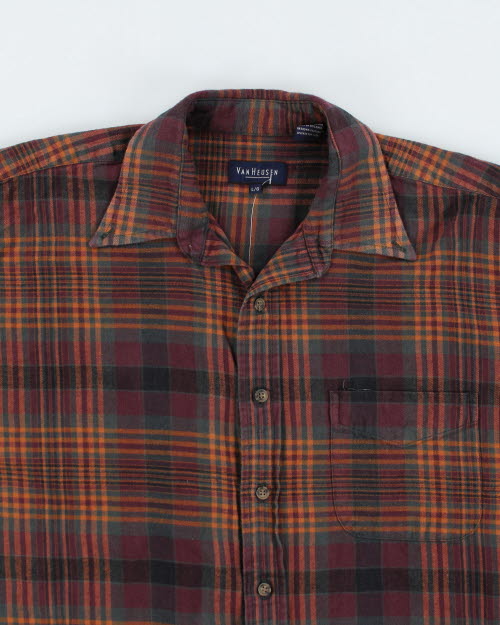 Vintage Van Heusen Flannel Shirt - L