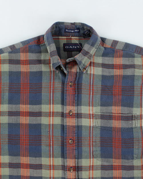Vintage 90's Gant Flannel Shirt - M
