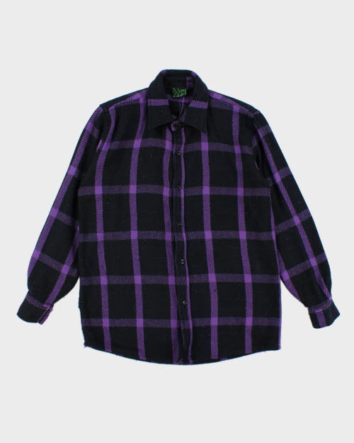 Vintage Heavyweight Flannel Shirt - M
