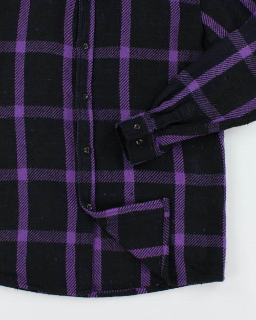 Vintage Heavyweight Flannel Shirt - M