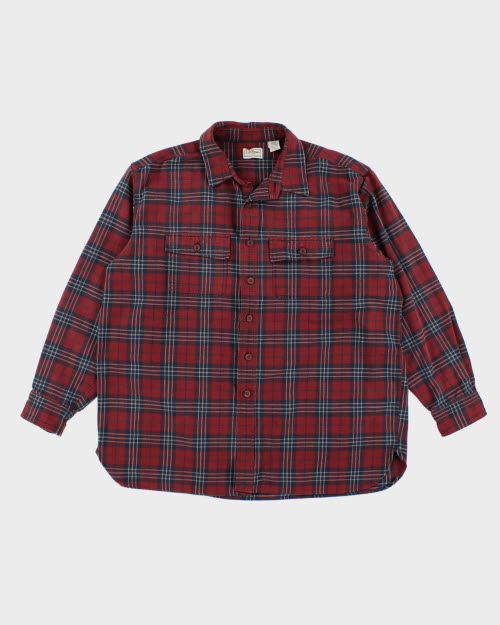 Vintage 90's L.L. Bean Heavyweight Flannel Shirt - XL