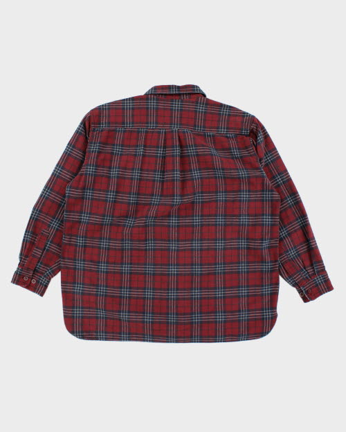 Vintage 90's L.L. Bean Heavyweight Flannel Shirt - XL