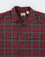 Vintage 90's L.L. Bean Heavyweight Flannel Shirt - XL