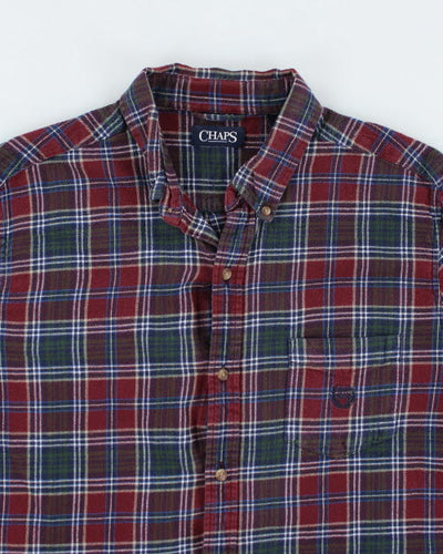 Vintage Chaps  Ralph Lauren Flannel Shirt - L